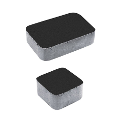 Тротуарная плитка КЛАССИКО - Стандарт Черный, комплект из 2 видов плит