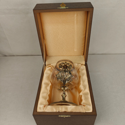 Бокал для коньяка "Россия" в футляре VIP