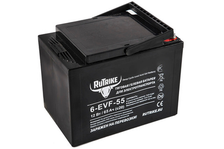 Тяговый аккумулятор RuTrike 6-EVF-55 (12V55A/H C3)