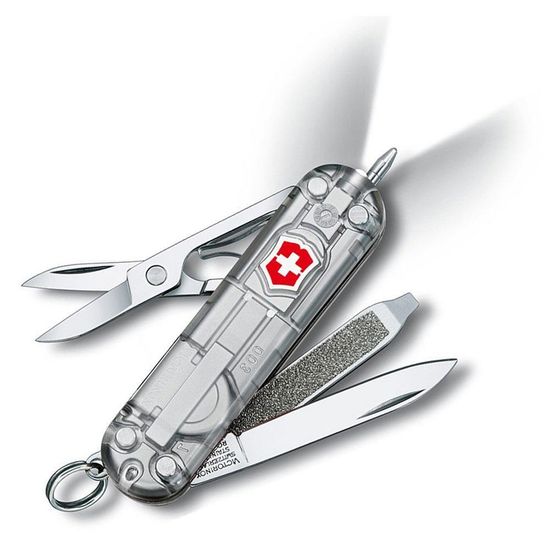 Нож Victorinox Мод. Signature 0.6226.T7 серебристый (58мм) - 7 функций