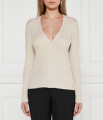 Хлопковый кардиган Marc Cain - бежевый(XC 39.14 M52)