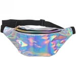 Сумка на пояс «Ultramarine - Elements», цвет серебро, 30*13*7см