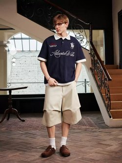 Рубашка HARSHandCRUEL "Atlanta Vibe" Short Sleeve Polo Shirt