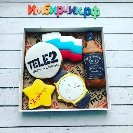 Имбирные пряники 23 февраля