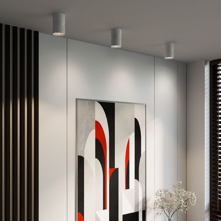 Потолочный светодиодный светильник Elektrostandard Kayo 25049/LED 12W 4000К белый a064730