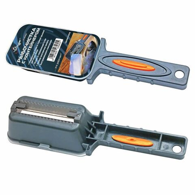 Рыбочистка быстромоющаяся с контейнером для чешуи