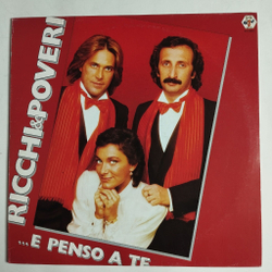 Винтажная виниловая пластинка LP Ricchi and Poveri E Penso A Te (Italy 1981)