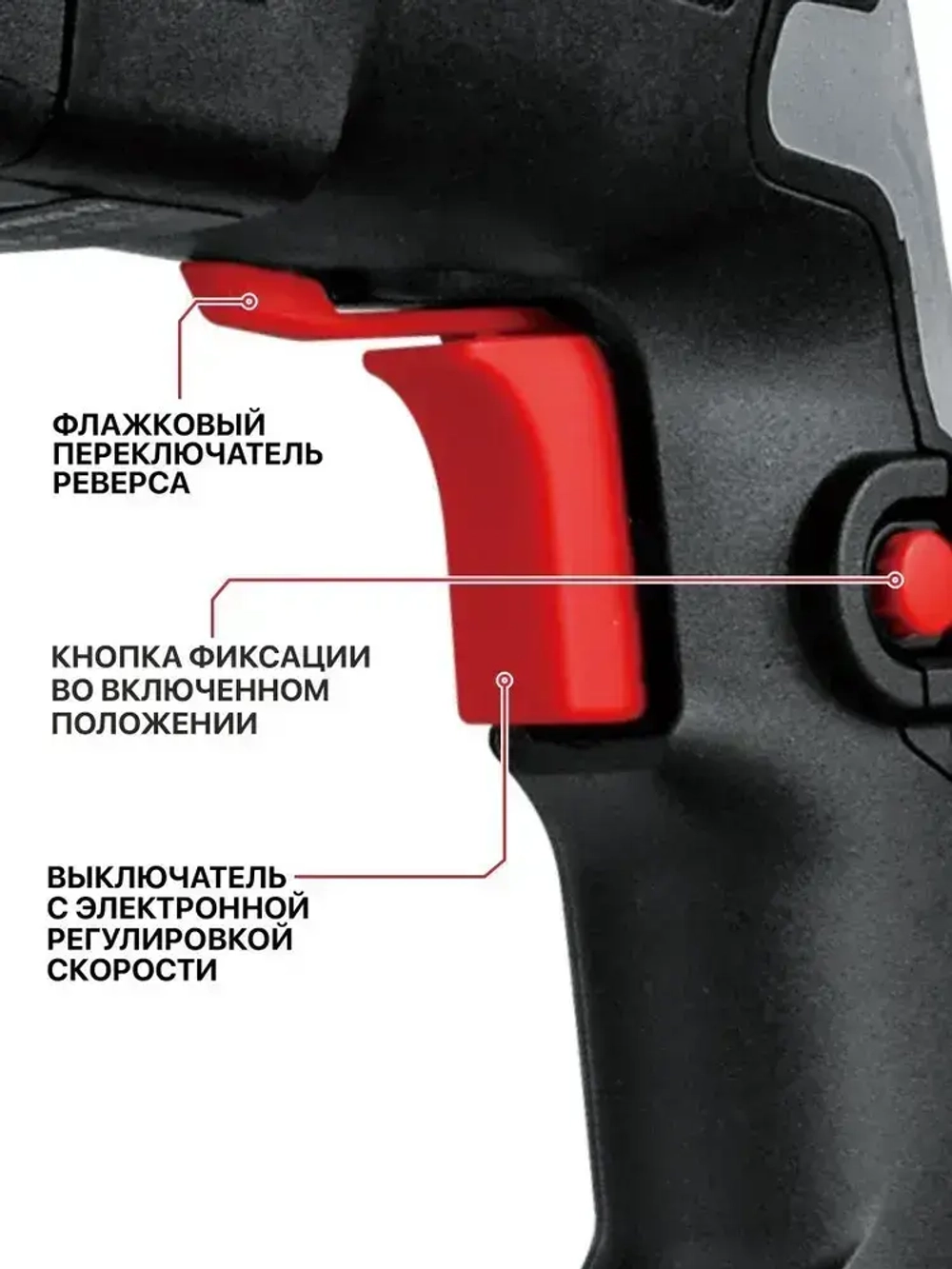 Перфоратор электрический P.I.T. PBH26-C5 в кейсе, 1000Вт, 3.2Дж, SDS+, от сети 220В