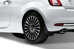 Брызговики задние FIAT 500, 2007-2011 2шт.(optimum) в пакете FROSCH.NLF.15.12.E11
