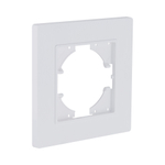 Рамка 1-постовая, белый матовый Kollinger Eleganz Plex EP1WM