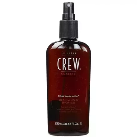 American Crew Med Hold Spray Gel - Спрей-гель для волос средней фиксации 250 мл