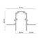 Шинопровод Maytoni Technical Busbar trunkings Exility TRX034-422.12B