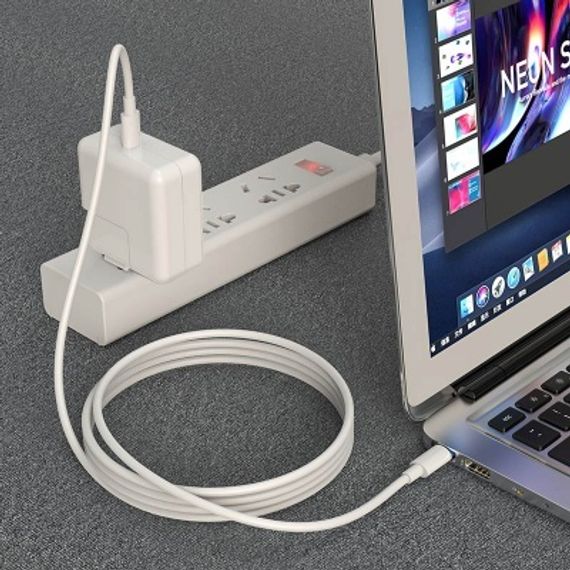 USB-C Borofone - BX44 100W 1M TYP-C / TYP-C - WHITE