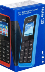 Мобильный телефон Nokia 105 Black
