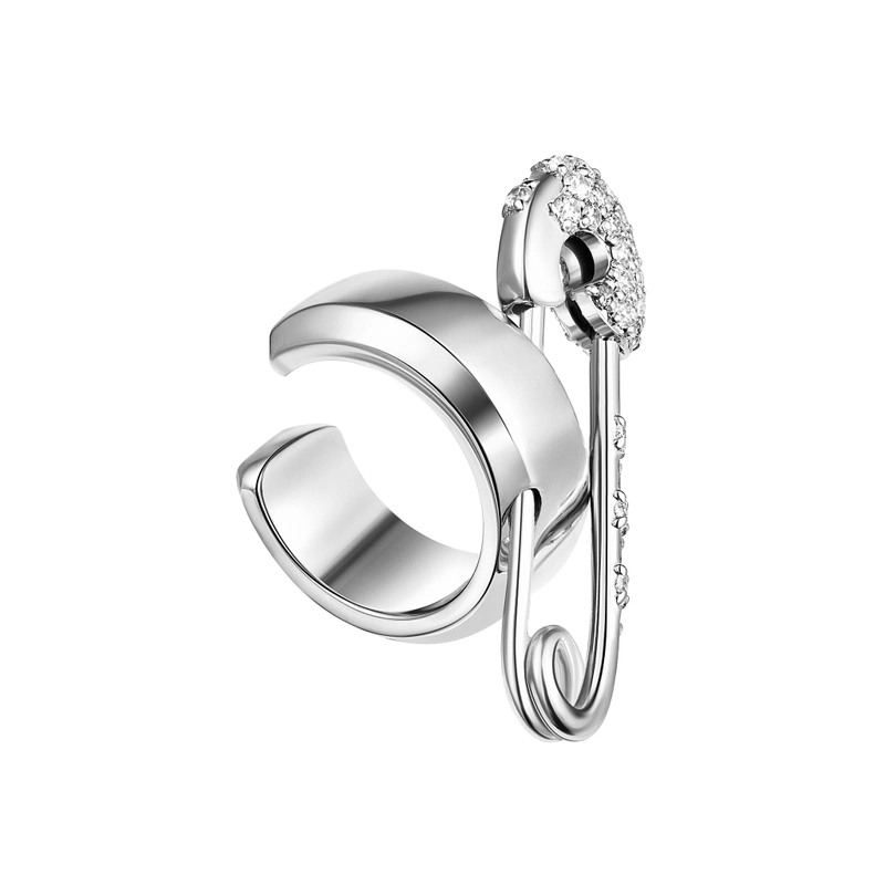 Кафф Кристальная Булавка – Серебро