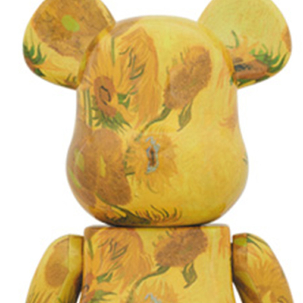 Дизайнерские игрушки BE@RBRICK Van Gogh Museum Sunflowers, bearbrick3398