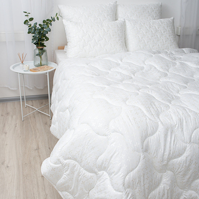 Одеяло 200*215см Традиция стандарт бамбуковое волокно 150г, поплекс (мнг)