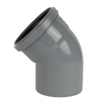 Отвод канализационный Дигор 100 мм 45°