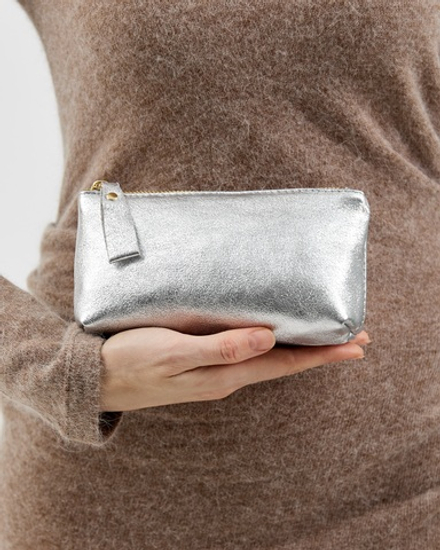 Косметичка 699 03/З серебряный