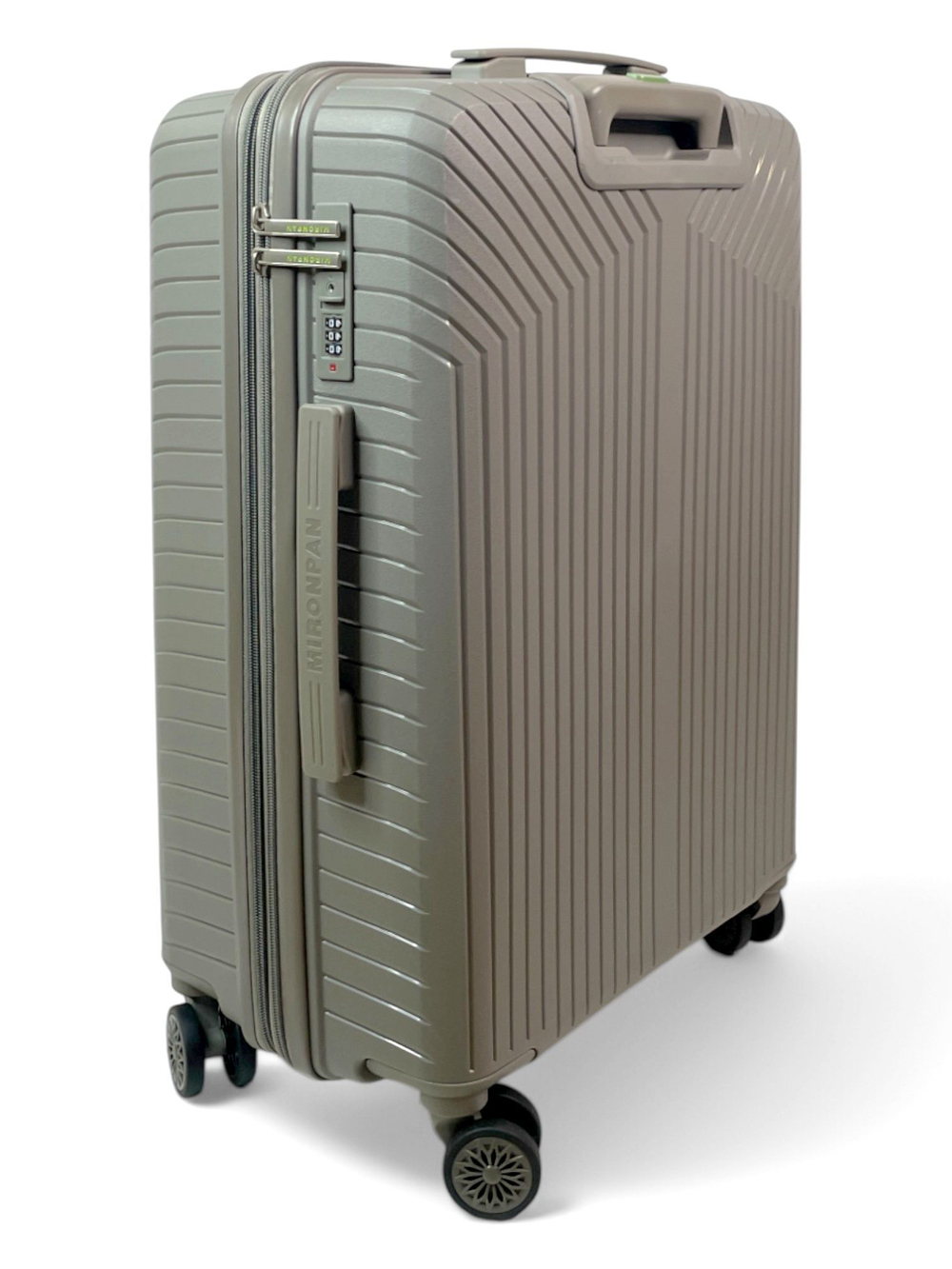 Средний чемодан Mironpan 11272, Бронзовый, M+