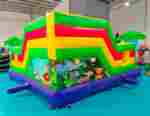 Коммерческий надувной батут "Сафари-джунгли ЭКСТРА", 5*5*2,5 м