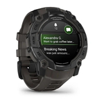 Умные часы Garmin Instinct 3 50mm, Amoled, Black with Charcoal Band (010-03020-40)
