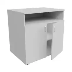 Тумба для оргтехники ТА 207 Континент серый 800х560х400