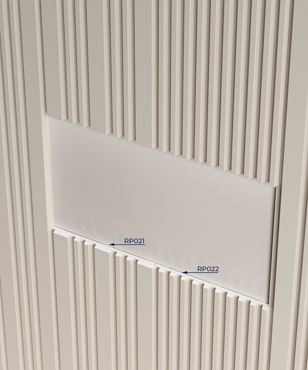 Cosca Decor. Панель RP021, 156х12x2800мм, Экополимер