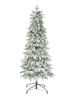 Ель искусственная Царь елка Беверли стройная заснеженная 180 см