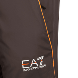 Мужские теннисные Костюмы EA7 Tracksuit Men - Anthracite, Orange