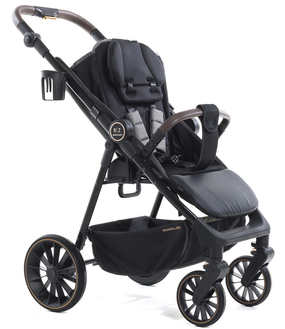 Прогулочная коляска Bebizaro Traveller BD211 (BZBE/02) Graphite