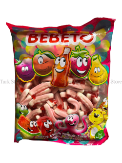 Жев марм Bebeto Dracula Teeth ваниль и клубника 1 кг