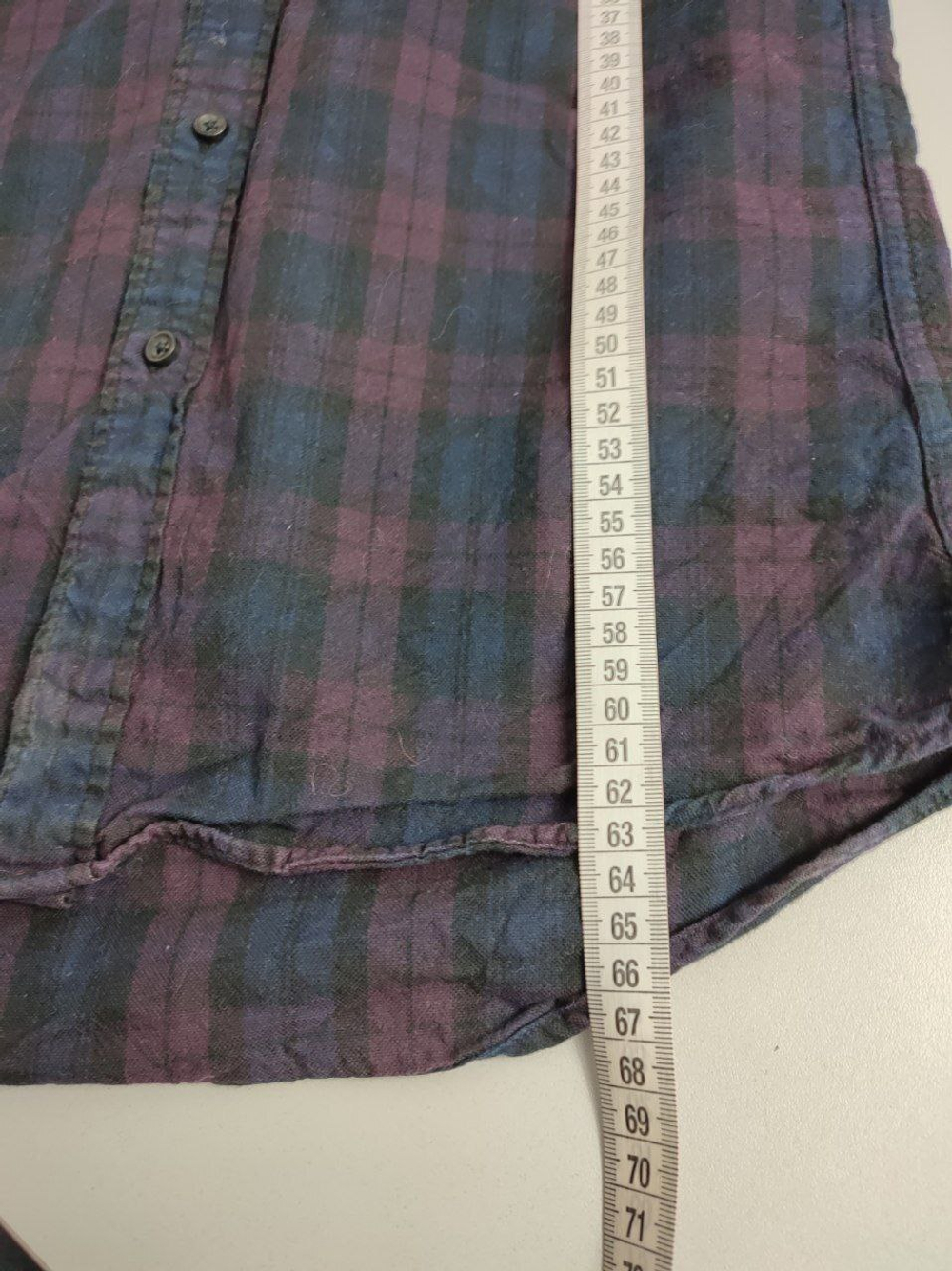 Рубашка Uniqlo из хлопка 42 размер