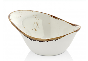 Салатник органик "Elegance" 18см.350мл. фарфор By Bone