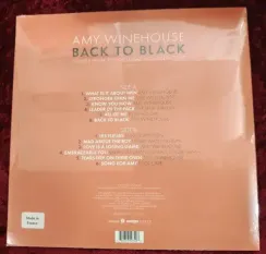 Amy Winehouse, Various – Back To Black, Songs From The Original Motion Picture LP