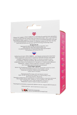 Вибратор для пар A-Toys by TOYFA Cobrum, силикон, розовый, 9,6 см
