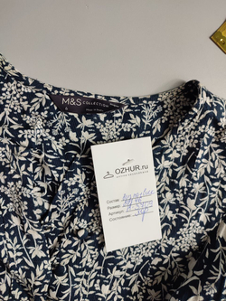Блузка Marks&&Spencer модная, визуально на 46 размер