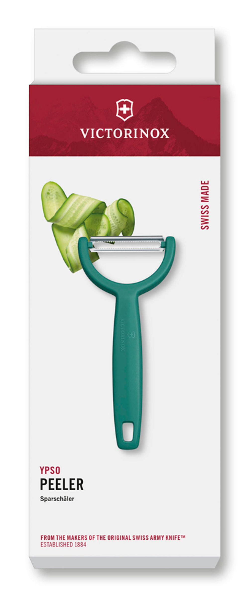 Овощечистка Victorinox YPSO зеленая (6.0963.4) 3