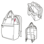 Рюкзак allrounder r mixed dots