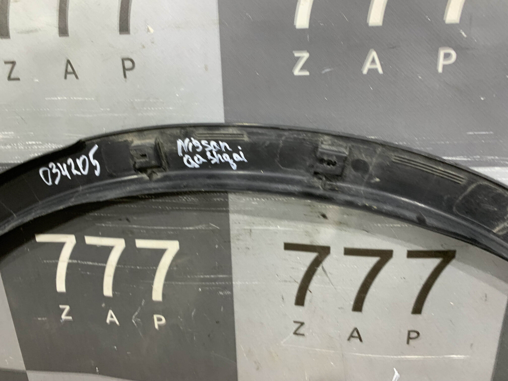 Накладка крыла заднего правого Nissan Qashqai 1 (J10) 06-14 Б/У Оригинал 93828BR0