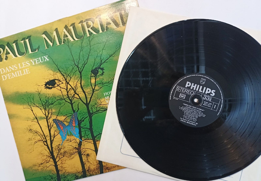 Винтажная виниловая пластинка Поль Мориа Paul Mauriat Dans Les Yeux Demilie (France 1978)