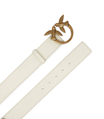 кожаный ремень love berry h4 belt vitello set Pinko - белый(100120 A0F1)