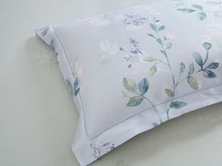 Простынь с наволочками в сатине 1750 ASABELLA Италия.