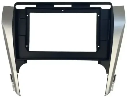Магнитола Toyota Camry 50 2011-2014 (рамка серебристо-черная под 10") - OEM GT10-169/10-169-1 на Android 10, 2Гб-16Гб