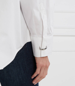 Рубашка DONDUP - made in Italy - белый(DC315 PF0010D XXX)