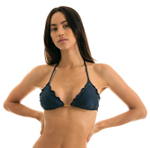 Топ бикини темно-синий