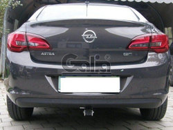 Фаркоп оцинкованный Galia O061C для Opel Astra J седан/универсал 2009-2015(паспорт и сертификат в комплекте)(без электрики)