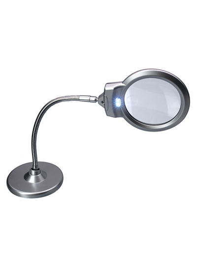 Лупа 4B-6 (диам. 107мм, 2,25х, 5х, с LED подсвет.)