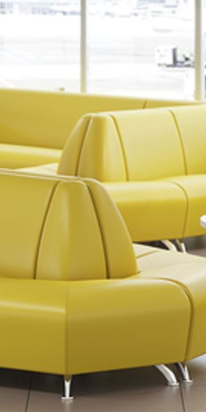 Офисные диваны Интер хром