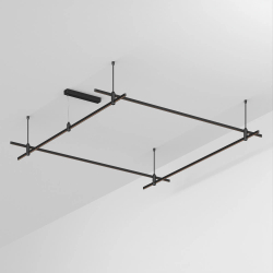 Основание ART-APRIORI-QUADRAT-ROD-400-2000x2000 (BK) (Arlight, IP20 Металл, 3 года) 048523